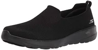 Trampki damskie - Skechers Damskie tenisówki Go Walk Joy Sensational Day, Czarne wykończenie tekstylne, 36.5 EU - miniaturka - grafika 1