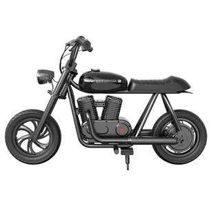 Elektryczny motocykl Chopper dla dzieci HYPER GOGO Pioneer 12, 21.9V 5.2Ah 160W, opony 12'x3', 12KM - czarny - Motocykle - miniaturka - grafika 1