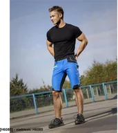Spodnie sportowe męskie - ARDON 4Xstretch H6085 - Szorty spodenki ARDON4Xstretch niebieskie 46 - niebieski H6085 50 - miniaturka - grafika 1
