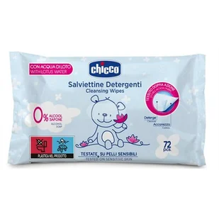 Chicco Chusteczki pielęgnacyjne, nawilżające - 72szt. - Chusteczki do demakijażu - miniaturka - grafika 1