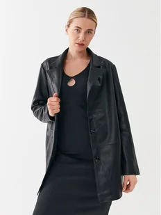 ONLY Marynarka 15298242 Czarny Loose Fit - Marynarki i żakiety damskie - miniaturka - grafika 1