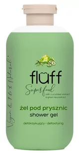 Fluff FLUFF Żel pod prysznic Ogórek i Zielona herbata 500ml 65424-uniw - Kosmetyki do kąpieli - miniaturka - grafika 1