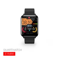 Smartwatch - Lenovo E1 MAX Czarny - miniaturka - grafika 1