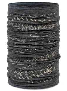 Chusta wielofunkcyjna Buff Merino Lightweight Neckwear Prints - eirik grey - Szaliki i chustki dla dzieci Chusta wielofunkcyjna Buff Merino Lightweight Neckwear Prints - eirik grey - Szaliki i chustki dla dzieci - miniaturka - grafika 1