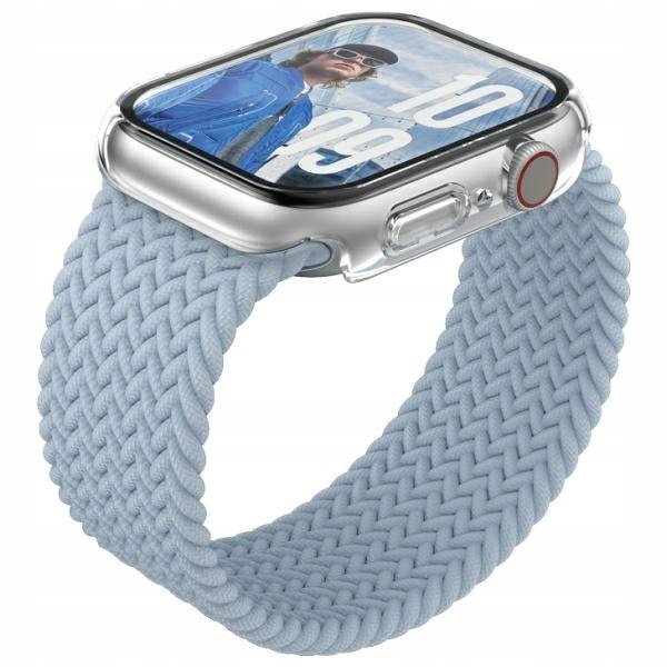 PanzerGlass Etui z osłoną ekranu Snappie Full Body Slim do Apple Watch 10 42mm, przezroczyste