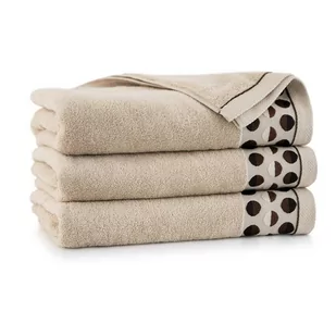 Zwoltex Ręcznik bawełniany beżowy 9242BB 9242BB SAM 50x90 - Ręczniki - miniaturka - grafika 1