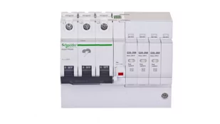 Schneider Electric ogranicznik przepięć TYP2 a9l16296 20R 3P iquick iprd Acti9 ogranicznik przepięć do techniki energii/zasilanie 3606480387081 A9L16296 - Inne akcesoria elektryczne - miniaturka - grafika 3