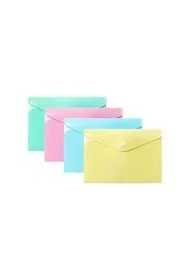 Teczka koperta A5 PP pastel (10szt) - Teczki i skoroszyty - miniaturka - grafika 1