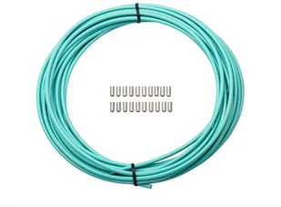 Jagwire CGX SL Pancerz linki przerzutki 10 m + końcówki, bianchi celeste 2021 Linki i osłonki hamulcowe 18020221 - Hamulce rowerowe - miniaturka - grafika 1