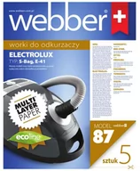 Worki do odkurzaczy - Webber ELECTROLUX CLARIO E41-87 - miniaturka - grafika 1