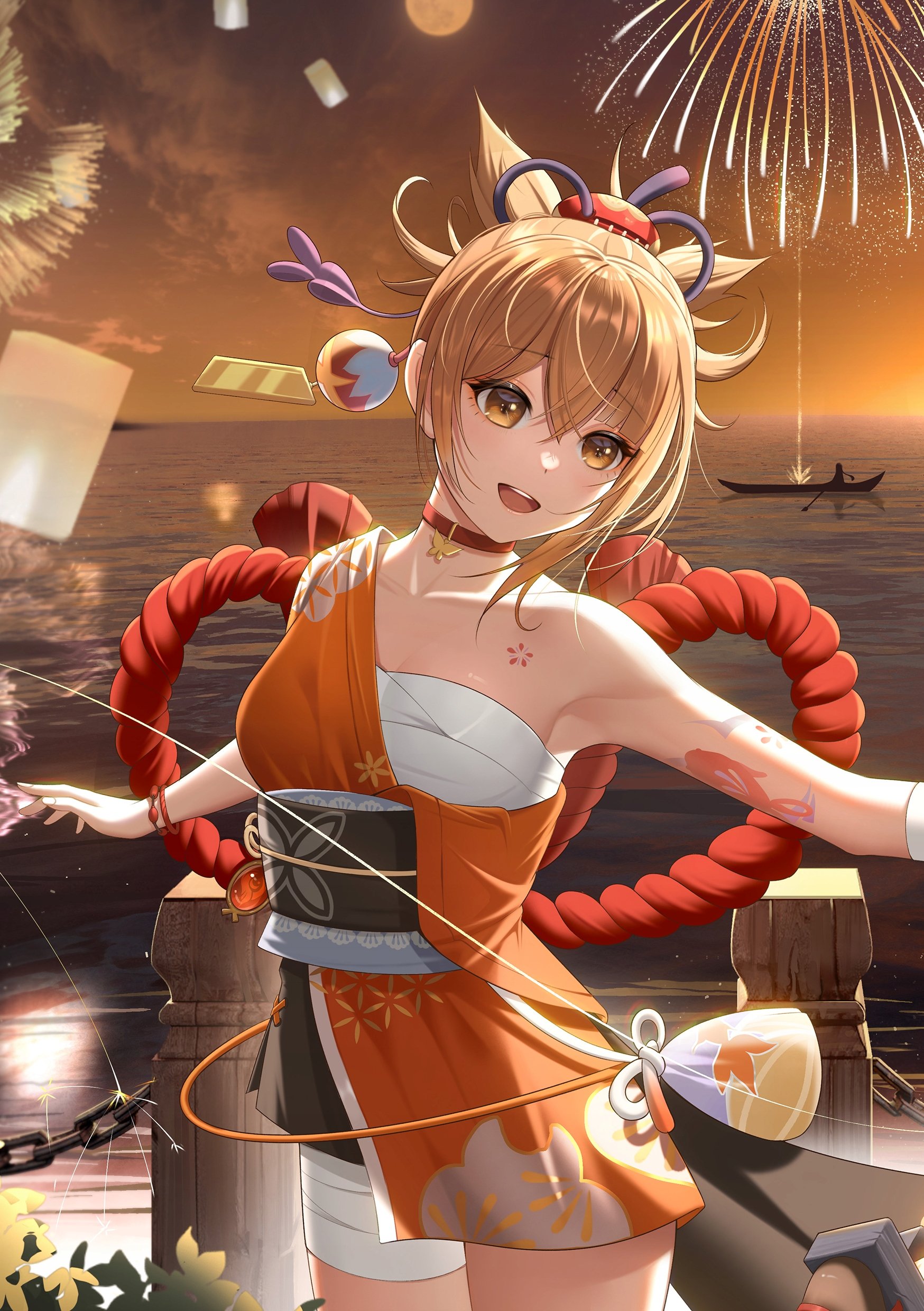 Plakat A1 Genshin Impact Yoimiya