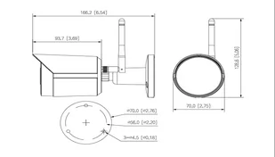 Kamera IP tubowa IPC-HFW1430DS-SAW-0280B Wi-Fi Dahua 4 Mpx - Kamery IP - miniaturka - grafika 6