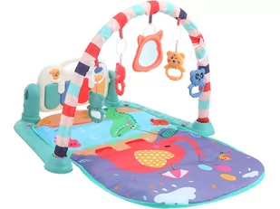 MATA EDUKACYJNA Pianinko Do Zabawy Dźwięk Grzechotki DLA NIEMOWLĄT DZIECI - Maty edukacyjne - miniaturka - grafika 1