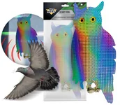 Zwalczanie i odstraszanie szkodników - Odstraszacz Gołębi Na Gołębie Hologram Sowy - miniaturka - grafika 1