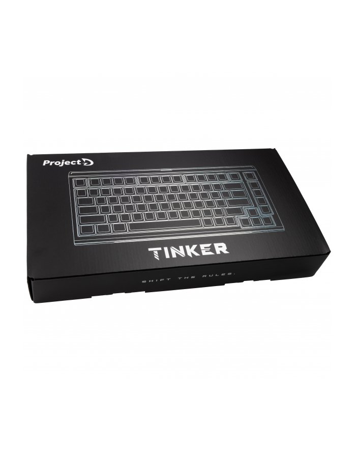 Klawiatura gamingowa Ducky Tinker 75 Barebone, ISO - czarna GATA-2527