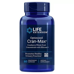 Life Extension Cran-Max - Koncentrat Żurawiny + Ekstrakt z Hibiskusa (60 kaps.) - Suplementy naturalne - miniaturka - grafika 1