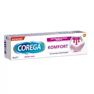 Higiena protez i aparatów ortodontycznych - GlaxoSmithKline Corega Komfort Krem mocujący do protez zębowych, 40 g, GSK 9092024 - miniaturka - grafika 1