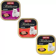 Mokra karma dla kotów - Zestaw Animonda vom Feinsten Senior, 30 x 100 g - 3 smaki - miniaturka - grafika 1