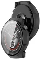 Akcesoria do smartwatchy - Bizon Etui ze szkłem do zegarka Case+Glass Watch do Huawei Watch GT5 Pro 46 mm czarne - miniaturka - grafika 1