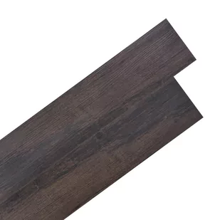 shumee shumee Samoprzylepne panele podłogowe PVC 5,21 m 2 mm ciemny brąz - Panele podłogowe - miniaturka - grafika 1