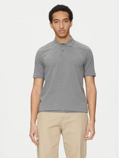 Selected Homme Polo 16095851 Szary Slim Fit - Koszulki męskie - miniaturka - grafika 1