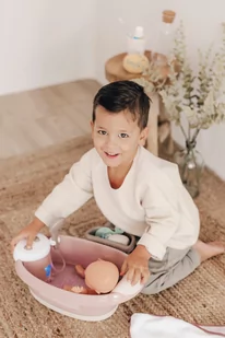 Smoby Baby Nurse Wanienka z hydromasażem i światłem 220368 - Akcesoria dla lalek - miniaturka - grafika 13