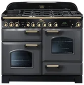 Kuchenki gazowo-elektryczne - Falcon Classic Deluxe 110 Szary mosiądz - miniaturka - grafika 1