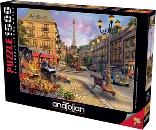 Anatolian Puzzle 1500 Paryż, Widok na wieżę Eiffla - Anatolian - Puzzle - miniaturka - grafika 1