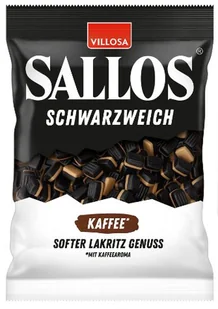 SALLOS SCHWARZWEICH Kaffee – lukrecja z pyszną kawową pianką cukierki 200g - Cukierki - miniaturka - grafika 1