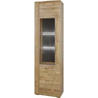Witryny - Witryna 1D P9EBAR09 Lewa Arras MMI Sleeping Dąb Bielony, Grafit - miniaturka - grafika 1