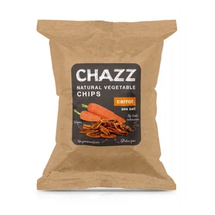 Naturalne Chipsy Marchewkowe Z Solą Morską 50G - Chipsy - miniaturka - grafika 1