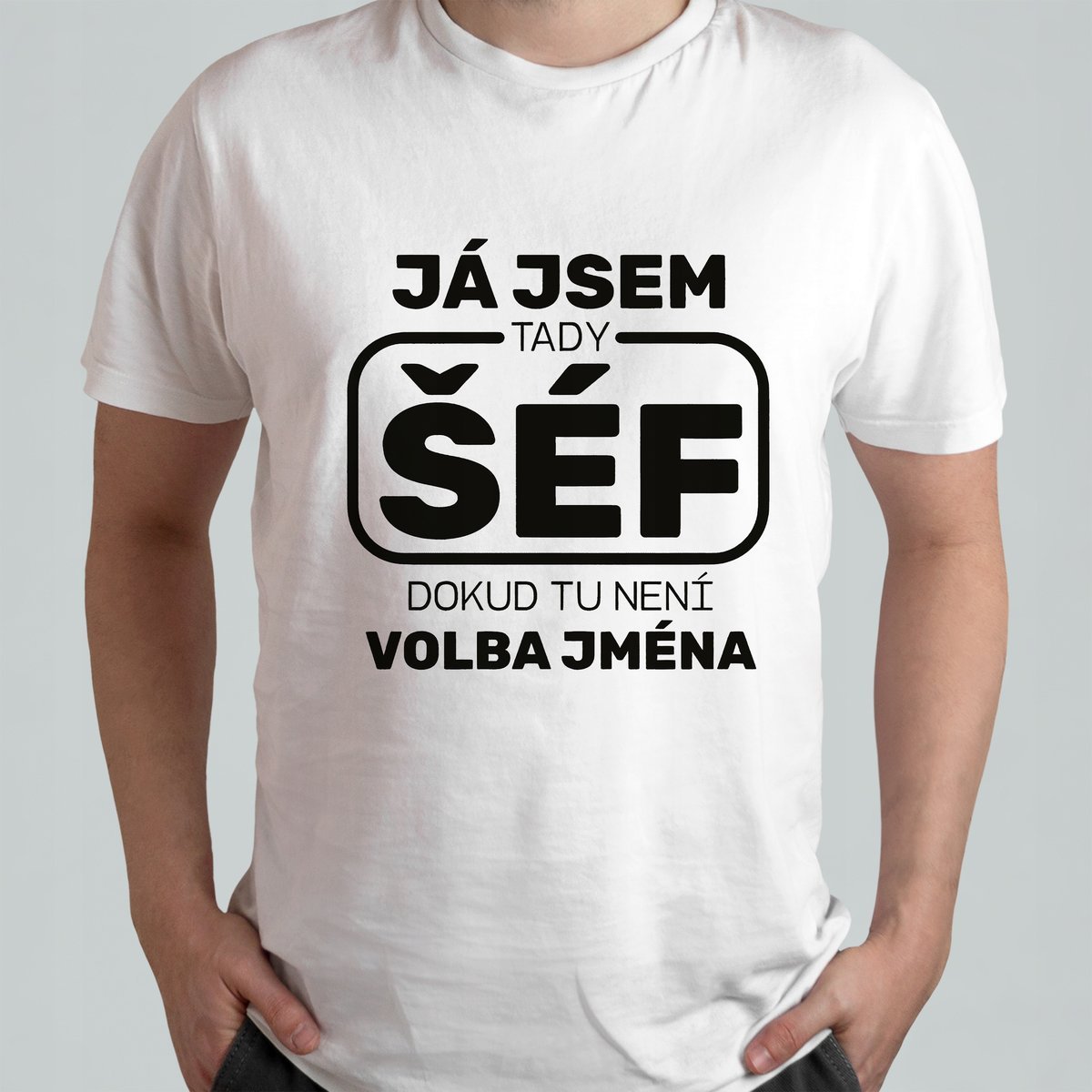 ŚWIĄTECZNA KOSZULKA MĘSKA ŚMIESZNA T-SHIRT Napis Czesku Żart Czechy r. L 2