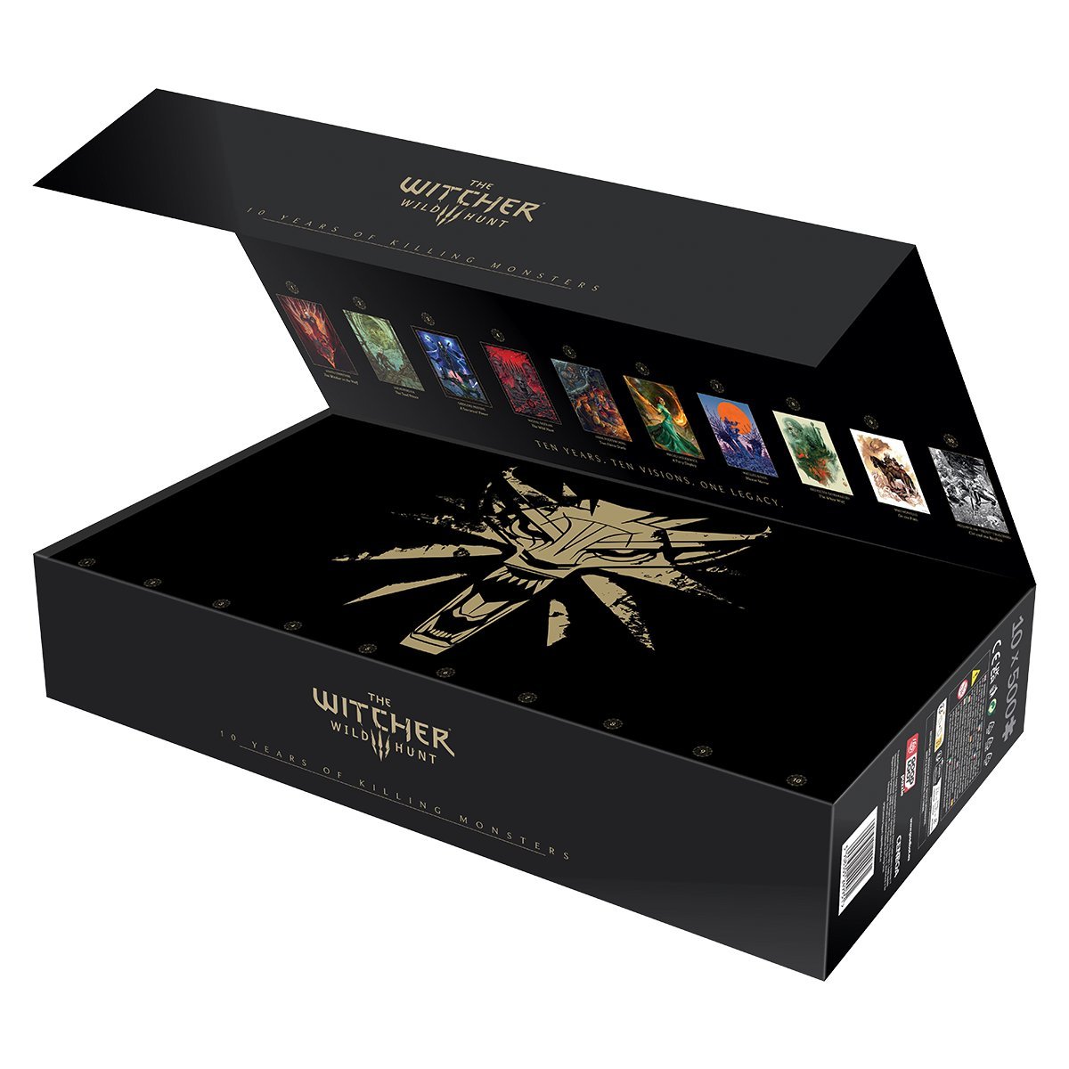 Puzzle, Good Loot, The Witcher (Wiedźmin) 3: Wild Hunt 10th Anniversary Puzzle Collection, 10x500 el.