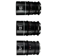 Obiektywy - Venus Optics Zestaw obiektywów Laowa Nanomorph 27 mm, 35 mm, 50 mm S35 Silver do Sony E - miniaturka - grafika 1