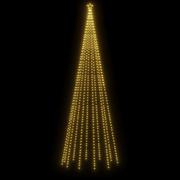 Choinki - vidaXL Choinka stożkowa, 732 ciepłe białe LED, 160x500 cm - miniaturka - grafika 1