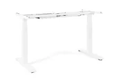 Biurka - Stelaż do biurka Grow - Biały - Stelaż regulowany w zakresie 93-173 cm - miniaturka - grafika 1