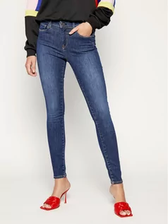Spodnie damskie - Pepe Jeans Jeansy Skinny Fit Zoe PL203616 Granatowy Skinny Fit - grafika 1