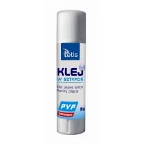 Tetis Klej w sztyfcie PVP(bezbarwny)8g (30szt) BG112-E - - Kleje biurowe - miniaturka - grafika 2