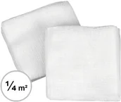 Sprzęt ratunkowy - Med-war Gaza opatrunkowa 1/4m2 - miniaturka - grafika 1