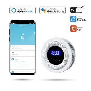 Czujnik Gazu WiFi Tuya - Akcesoria do monitoringu - miniaturka - grafika 1