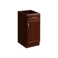 Szafki kuchenne - Szafka Dolna Stojąca 1 Drzwi 1 Szuflada D40S1 Prawa Sycylia Milano Gała Meble Orzech Milano - miniaturka - grafika 1