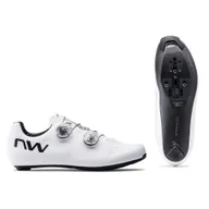 Buty rowerowe - Buty rowerowe szosowe męskie NORTHWAVE Extreme Pro 3 biały - miniaturka - grafika 1