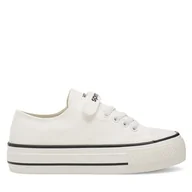 Buty dla dziewczynek - Trampki Sprandi CP-LEA-BDB-0712 Biały - miniaturka - grafika 1