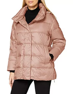 Kurtki damskie - Geox W Tahina Mid Parka damska kurtka puchowa, W stylu vintage, 42 - grafika 1