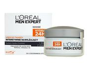 Kosmetyki do golenia - L'Oreal Paris Men Expert Hydra 24H krem do twarzy intensywnie nawilżający 50ml - miniaturka - grafika 1