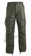 Spodnie męskie - spodnie bojówki THERMO HOSE olive-5XL - miniaturka - grafika 1