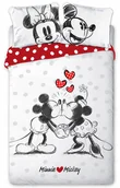 Pościel dla dzieci - Pościel Myszka Minnie I Myszka Mickey 140x200 - miniaturka - grafika 1