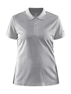 Koszulki i topy damskie - Craft Damska koszulka polo CORE Unify, GRIS, XL, gris, XL - miniaturka - grafika 1
