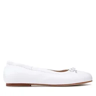 Buty dla dziewczynek - Baleriny Polo Ralph Lauren Pony Ballet RF104211 Biały - miniaturka - grafika 1
