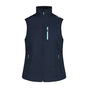 CMP Damska kamizelka Softshell B.Blue-Anice, 52 - Kamizelki damskie - miniaturka - grafika 1
